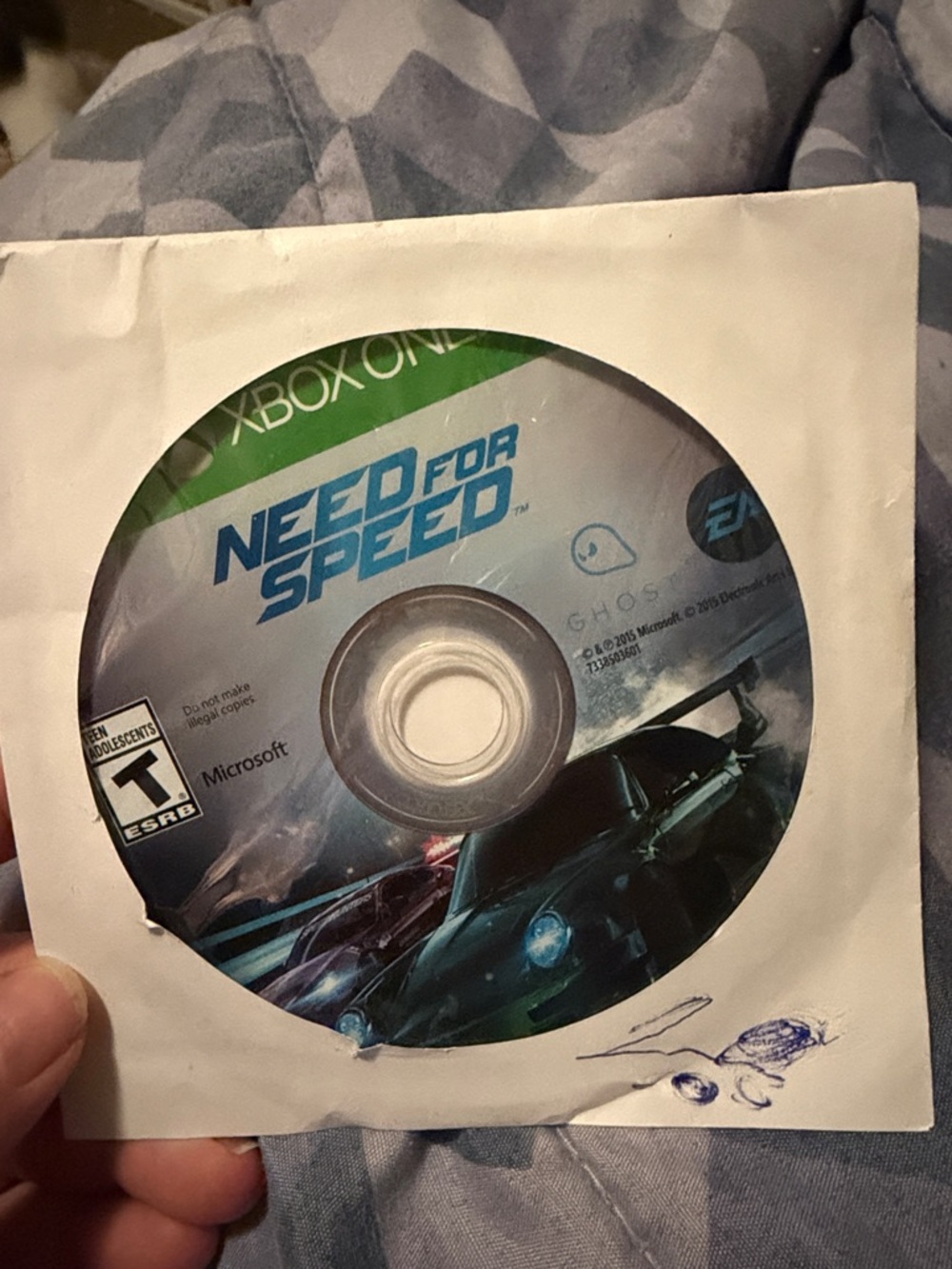 Need for Speed Game Disc -